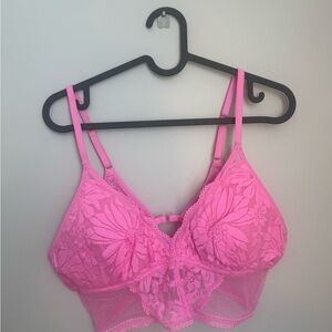 NWT Lace Bralette in Pink